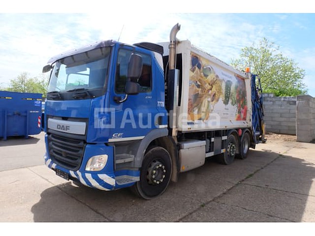 Ref:7778 - daf cf 290 fag vuilniswagen (2015-413,344 km) - afbeelding 43 van  45