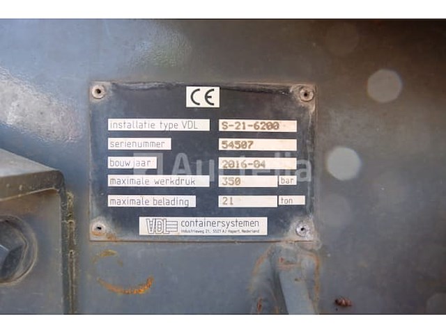 Ref:7844 - daf cf400fas containertruck (2016-430,555 km) - afbeelding 3 van  56