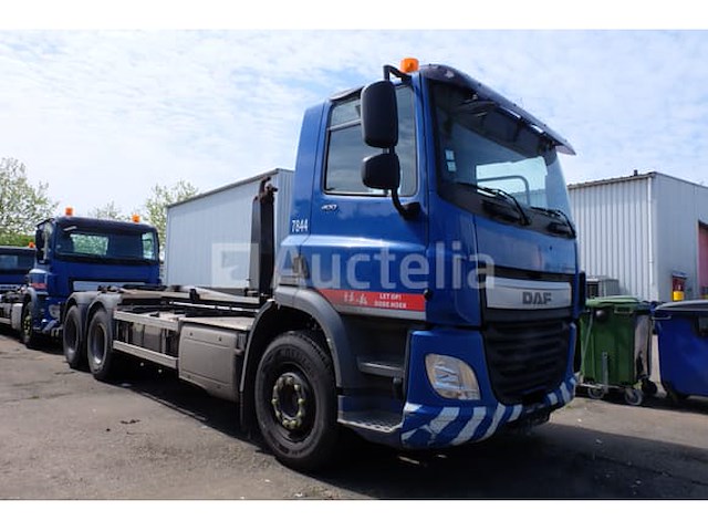 Ref:7844 - daf cf400fas containertruck (2016-430,555 km) - afbeelding 1 van  56