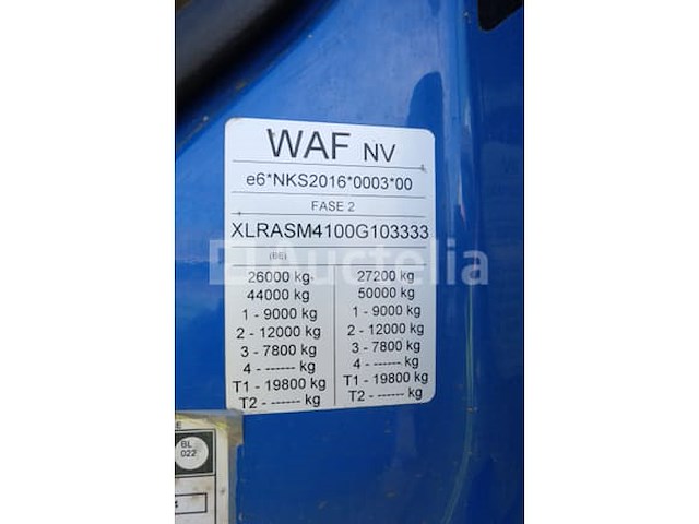 Ref:7844 - daf cf400fas containertruck (2016-430,555 km) - afbeelding 27 van  56