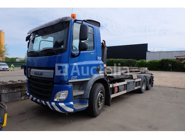 Ref:7858 - daf cf400fas containertruck (2016-435,684 km) - afbeelding 1 van  52