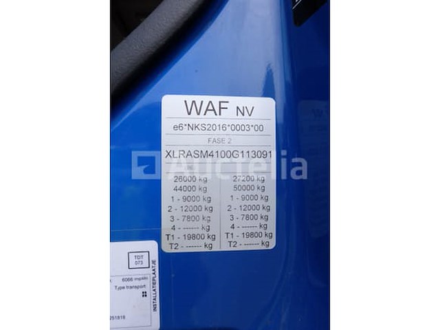 Ref:7858 - daf cf400fas containertruck (2016-435,684 km) - afbeelding 21 van  52