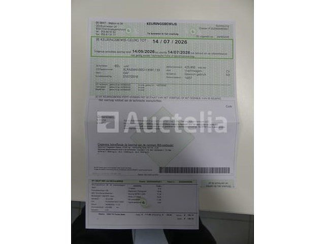 Ref:7858 - daf cf400fas containertruck (2016-435,684 km) - afbeelding 44 van  52