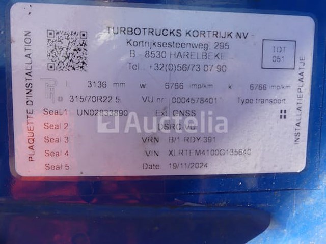 Ref:7917 - daf cf 440 ft trekker (2016-478,350 km)(vin:xlrtem4100g135640) - afbeelding 11 van  43