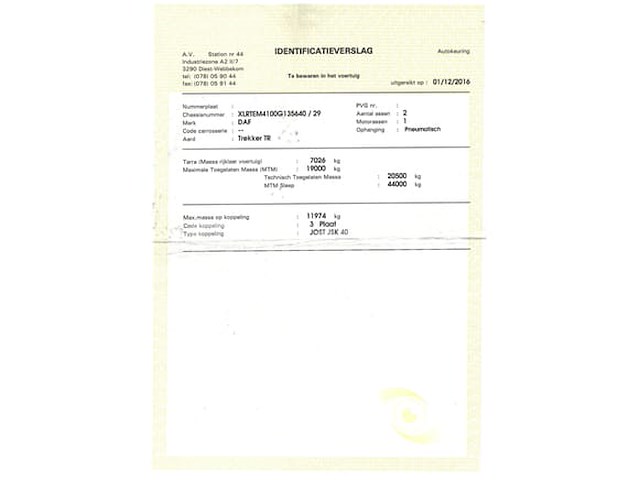Ref:7917 - daf cf 440 ft trekker (2016-478,350 km)(vin:xlrtem4100g135640) - afbeelding 19 van  43