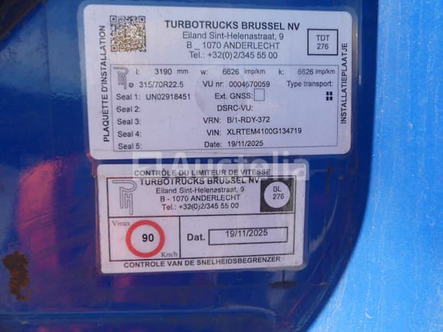 Ref:7918 - daf cf 440 ft trekker (2016-407,456 km)(vin:xlrtem4100g134719) - afbeelding 14 van  65