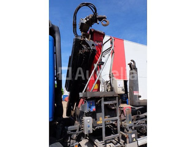 Ref:8374 - containertruck met kraan daf cf 400 fan (2016-441,638 km) - afbeelding 2 van  54