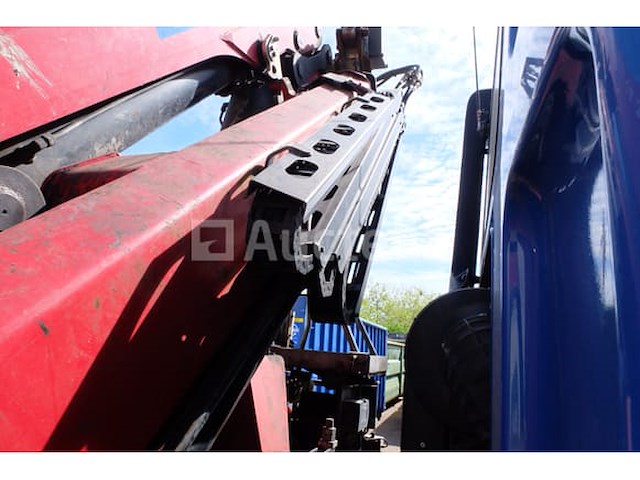 Ref:8374 - containertruck met kraan daf cf 400 fan (2016-441,638 km) - afbeelding 10 van  54