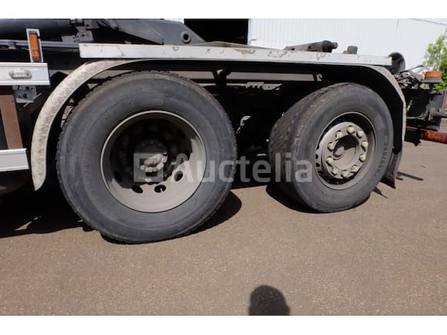 Ref:8374 - containertruck met kraan daf cf 400 fan (2016-441,638 km) - afbeelding 29 van  54