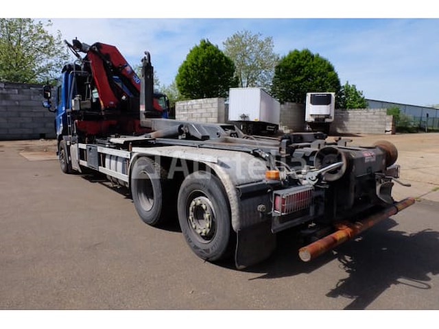 Ref:8374 - containertruck met kraan daf cf 400 fan (2016-441,638 km) - afbeelding 45 van  54