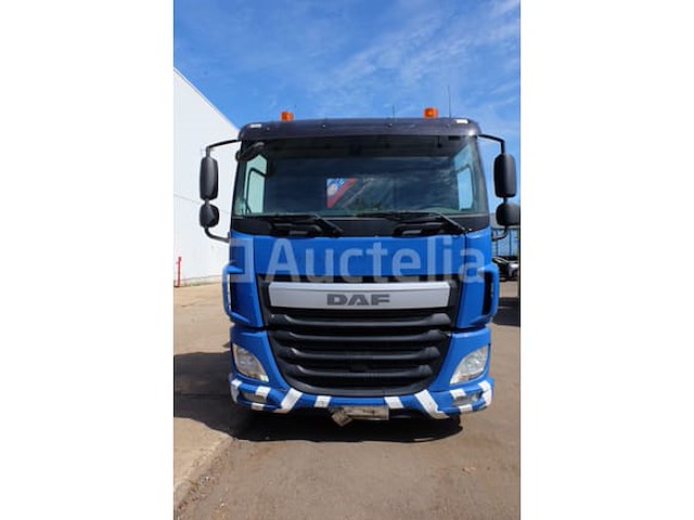 Ref:8374 - containertruck met kraan daf cf 400 fan (2016-441,638 km) - afbeelding 53 van  54