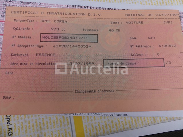Ref:84 - opel corsa-auto (1999-71,753 km) - afbeelding 4 van  18
