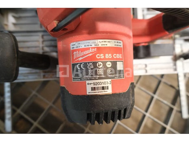 Ref:9203103-2 - milwaukee cs85cbe draagbare cirkelzaag - afbeelding 2 van  14