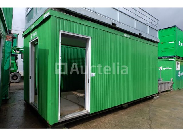 Ref:9413006-43 - geïsoleerde kantoorcontainer (1 open zijde) - afbeelding 5 van  12