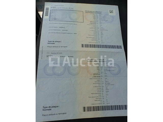Ref:9573 - renault access d19 vuilniswagen (2015-120,577 km)(vin:seg1932bl6bf21133) - afbeelding 32 van  39