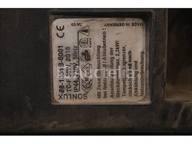 Ref:98488002 / 98488001 - 2 bouwplaats-spotlights - afbeelding 2 van  11