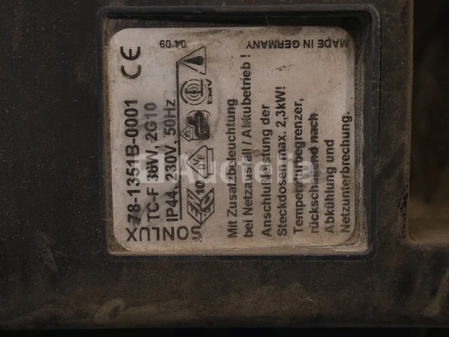Ref:98488002 / 98488001 - 2 bouwplaats-spotlights - afbeelding 2 van  11