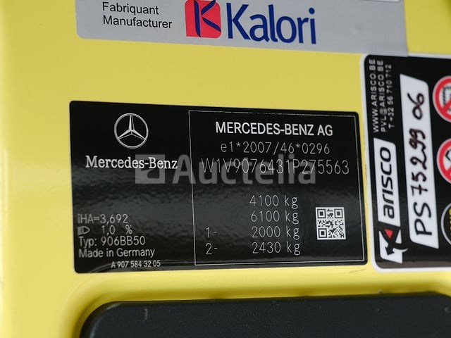 Ref:a65 - mercedes-benz sprinter ambulance (2021-227,620 km-vin:w1v9076431p275563) - afbeelding 6 van  53