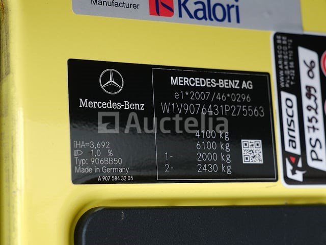 Ref:a65 - mercedes-benz sprinter ambulance (2021-227,620 km-vin:w1v9076431p275563) - afbeelding 10 van  53