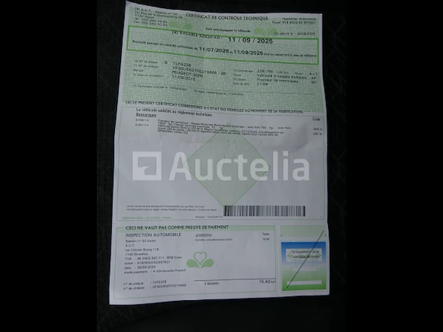 Ref:c20639 - peugeot 3008 auto (2015-237.408 km) (vin: vf30u5gztfs219665) - afbeelding 9 van  30