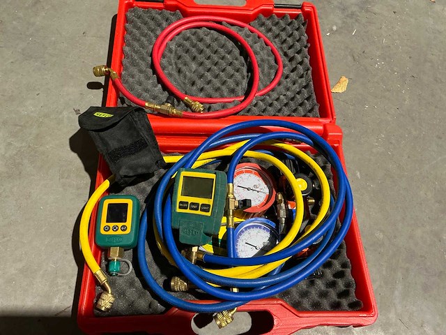 Refco digitale vacuummeter (2x) - afbeelding 1 van  2