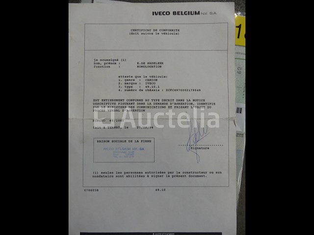 Ref:e18 - iveco 49.10.1 (1996-77.367 km-vin:zcfc4970002179549) - afbeelding 7 van  31