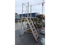 Ref:escram07 - perfecty 7-traps aluminium trapladder - afbeelding 5 van  5