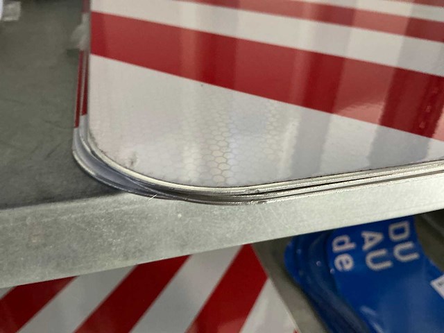 Reflecterend gearceerd bord (5x) - afbeelding 2 van  2
