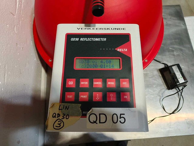 Reflectometer qd30 deltalight met flight case - afbeelding 10 van  17