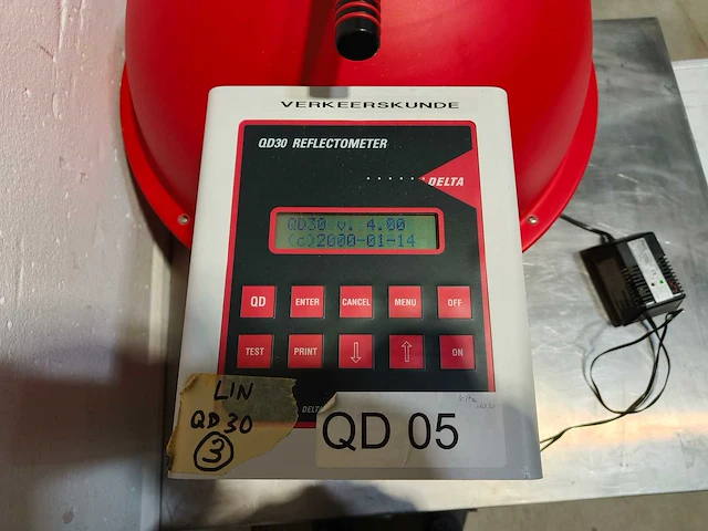 Reflectometer qd30 deltalight met flight case - afbeelding 10 van  17