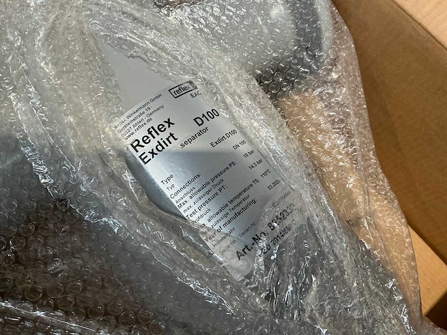 Reflex exdirt d100 vuilafscheider - afbeelding 3 van  4