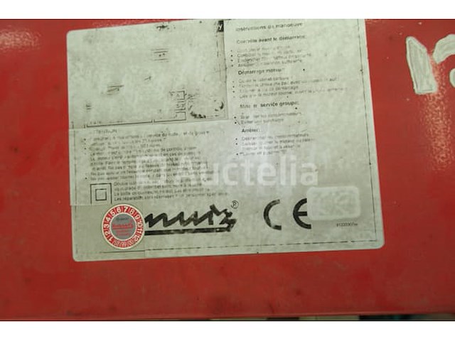 Ref:lot 6 - kirsch d+e 6 bsv draagbare generator - afbeelding 6 van  8