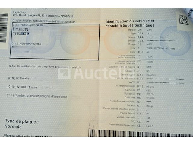 Ref:lot v7 - ladder truck man ls 19 llc (2004-31,937 km-vin:wmal87zzz3y118631) - afbeelding 49 van  84