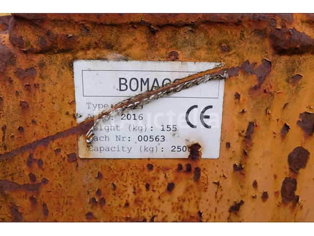 Ref:ph100 - bomaco pc25 pallethaak - afbeelding 4 van  5