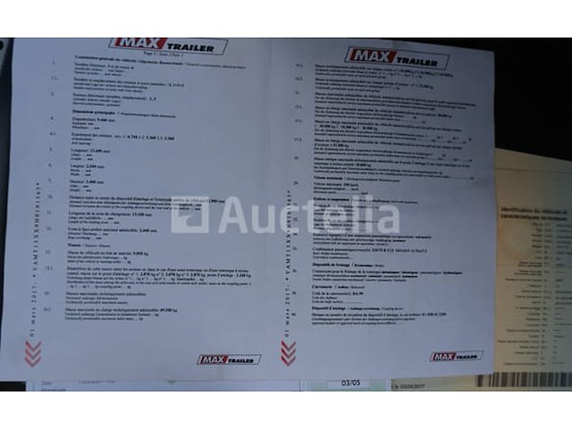 Ref:qaer440 - semitrailer max trailer max 100 (2017-vin:yamt13xx9h0101565) - afbeelding 11 van  30