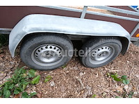 Ref:r652 - jc beckers dubbelassige aanhangwagen - afbeelding 2 van  11
