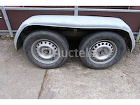 Ref:r652 - jc beckers dubbelassige aanhangwagen - afbeelding 3 van  11