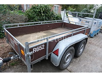 Ref:r652 - jc beckers dubbelassige aanhangwagen - afbeelding 5 van  11