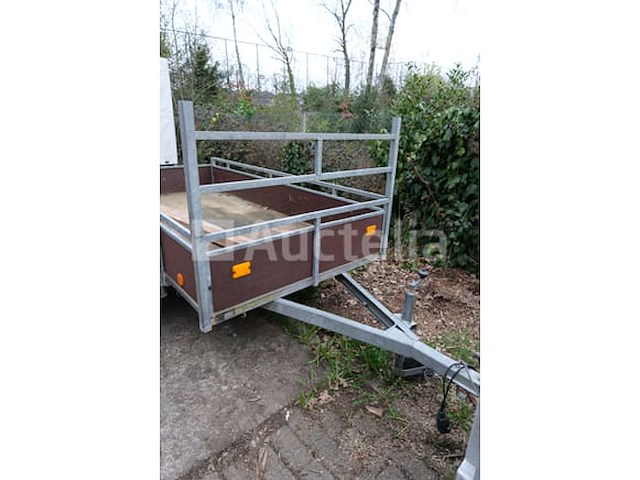 Ref:r652 - jc beckers dubbelassige aanhangwagen - afbeelding 7 van  11
