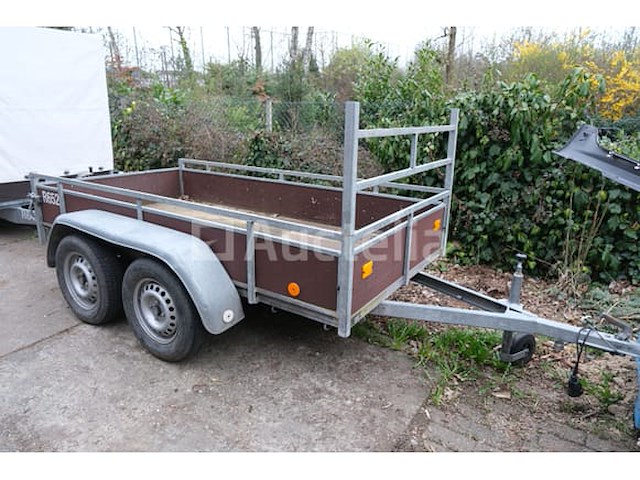Ref:r652 - jc beckers dubbelassige aanhangwagen - afbeelding 9 van  11