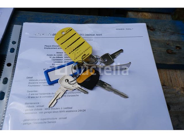 Ref:s63 - extricatiewagen man l71 (2004-56,605 km-vin:wmal71zzz4y121816) - afbeelding 32 van  38