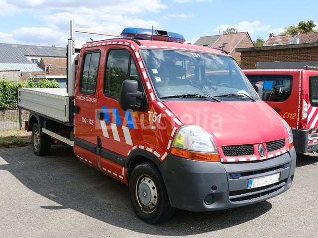Ref:t51 - renault master dubbelcabine flatbed bestelwagen (2005-91,732 km-vin:vf1hdcsk632644556) - afbeelding 5 van  45