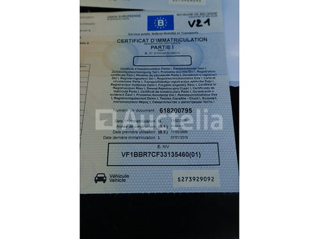 Ref:v21 - renault clio voertuig (2005-181,147 km - vin:vf1bbr7cf33135460) - afbeelding 35 van  40