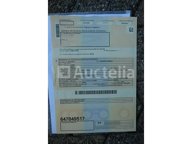 Ref:v4 - auto peugeot bipper tepee (2009-145,116 km)(vin:vf3aj8hsc84227262) - afbeelding 40 van  45