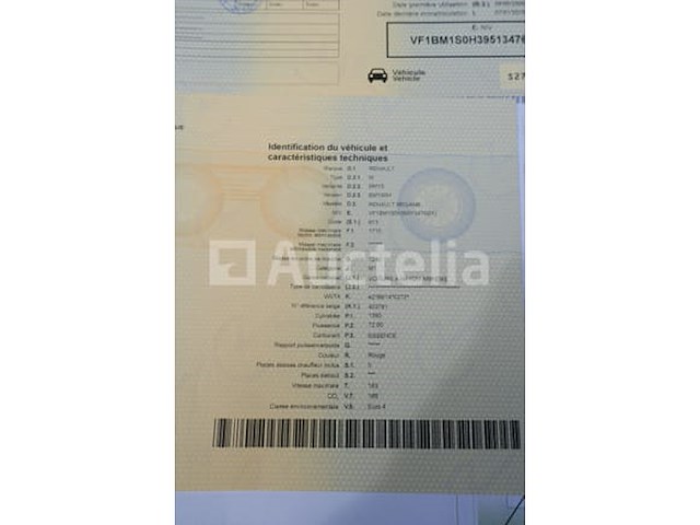 Ref:v60 - renault mégane voertuig (2008-124,379 km-vin:vf1bm1s0h39513476) - afbeelding 35 van  35