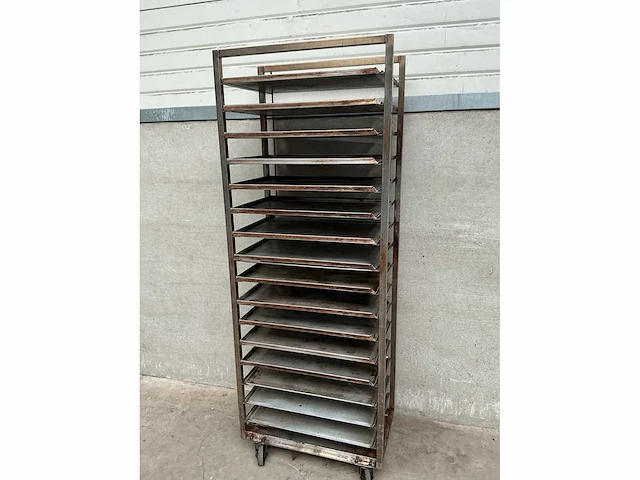 Regaalwagen inclusief bakplaten - afbeelding 3 van  3