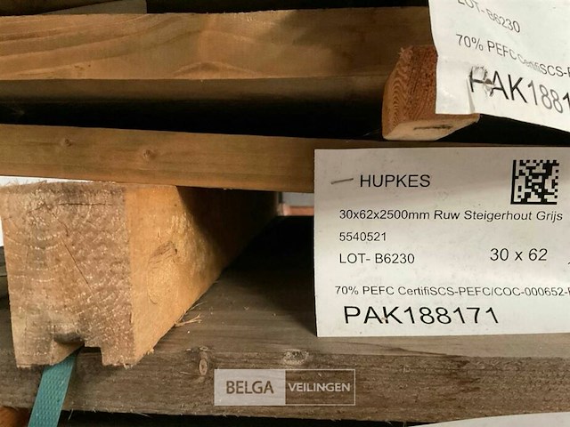 Regels - vuren geïmpregneerd - afbeelding 2 van  3