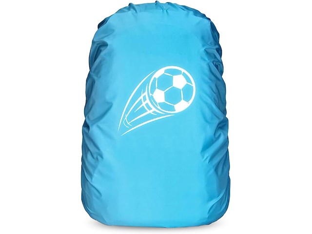 Regenhoes met zonnetje voor schooltas - afbeelding 1 van  2