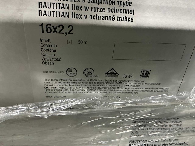 Rehau stabil rautitan sanitair leiding (9x) - afbeelding 4 van  4