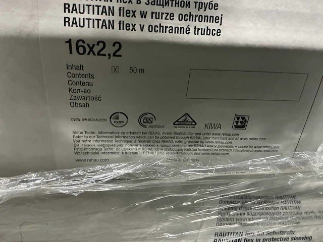 Rehau stabil rautitan sanitair leiding (9x) - afbeelding 4 van  5